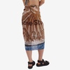 Acne Studios Denim Print Sarong Scarf