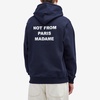 Drôle de Monsieur Not Form Paris Madame Slogan Hoodie