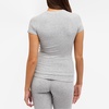 Adanola Rib Raglan Short Sleeve Top