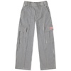 Kenzo Striped Army Straight Jeans