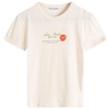 Acne Studios Etza Kiss Business Card Logo Shrunken T-Shirt