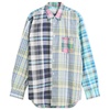 Comme des Garçons SHIRT Mix Check Button Down Shirt