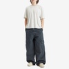 Acne Studios Plassont Garment Dye Cotton Ripstop Cargo Pants