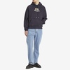 AMI Paris Woven Ami Logo Jersey Hoodie