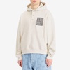 Kenzo Gots Kamon Embroidered Buttoned Hoodie