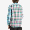 Comme des Garçons SHIRT Mix Check Button Down Shirt