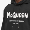 Alexander McQueen Grafitti Logo Popover Hoodie