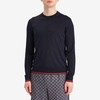 Gucci Fine Gauge Wool Crew Neck Knit