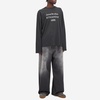 Acne Studios Edden 1996 Logo Long Sleeve T-Shirt