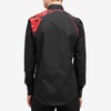 Alexander McQueen Waxed Floral Print Harness Shirt