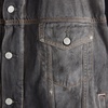 Acne Studios Robert U Black Trafalgar Denim Jacket