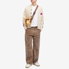 Acne Studios Karling Varsity Stripe Face Cardigan