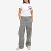 Kenzo Striped Army Straight Jeans
