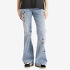 AMIRI Quad Embroidered Slit Flare Trousers