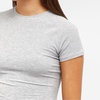 Adanola Rib Raglan Short Sleeve Top