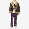 Acne Studios Liana Cracked Shearling Jacket