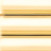 Yellow Gold Quatre Grosgrain Single Clip Earring