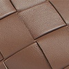 Leather Intrecciato Weave Slip-On Shoes