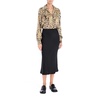 Bar Black Midi Skirt