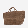 Vanilla Raffia Medium Tote Bag