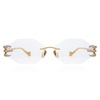 Claw Optical Octagonal - Diamondgold Diamond