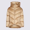 Beige Down Jacket