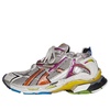 Runner Distressed Mesh and Rubber Sneakers