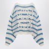 Loewe White/Multicoloured Jumper With Anagram Logo Women