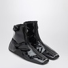 Alaia Black Sneaker In Coated Stretch Fabric Women