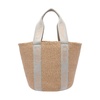 Chloe' Women Large Woody Basket Bag