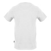 elegant contrast logo cotton men's tee