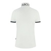 elegant cotton polo with signature men's details