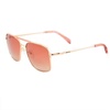 Pink Metal Sunglasses