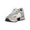 sleek  sneakers with contrast men's details