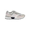 sleek  sneakers with contrast men's details