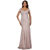 Women's Fitted Lace Mermaid Gown