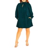 Plus Size Nailhead Tunic Top
