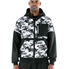 Big & Tall Camo Diamond Quilted Hooded Jacket Camouflage Winter Coat, Insulated Outdoor Gear