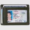 Mens RFID Money Clip Leather Minimalist Wallet Card Case ID Window