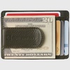 Mens RFID Money Clip Leather Minimalist Wallet Card Case ID Window