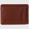 Mens RFID Safe Front Pocket Wallet Smooth Leather Slim Card Holder