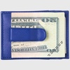 Men's Money Clip Thin Front Pocket Wallet Genuine Leather Card Case