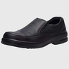 Arbete Mens Work Shoes Slip Resistant Real Leather Slip-On Loafers