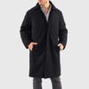 Men's Zach Men s Wool Blend Overcoat – Knee-Length Trench Coat, Runs Large for Layering Over Suits or Sweaters