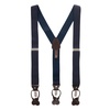 Men's Classic Solid Color 38mm Convertible Suspenders