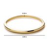 - Gold Bangle Bracelet - Brynley