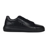 Monogram Logo Sneakers Leather Fabric Rubber