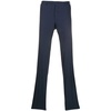 Blue Wool Tailored Suit Trousers