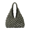 Handwoven Black Diamond Clutch Bag