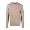 Beige Cashmere Knit Sweater